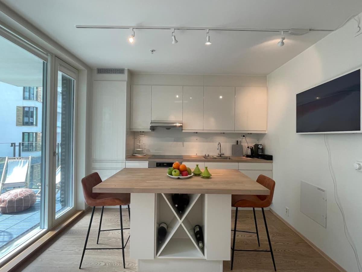 Exclusive Apartment, Sea View To Oslo Fjord, Located On Water In Oslo Center 외부 사진